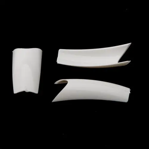 Umelé nechty biele, č.5 - Ultra Deep Smile, French White, 50ks