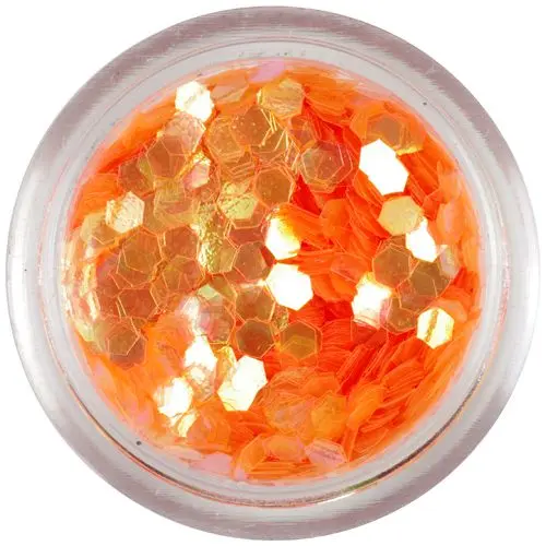 Oranžový šesťhran - aquaelements