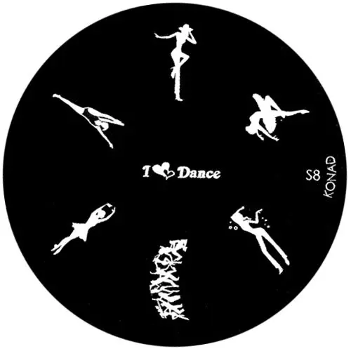 Doštička na pečiatkovanie nechtov S8 - rôzne tvary