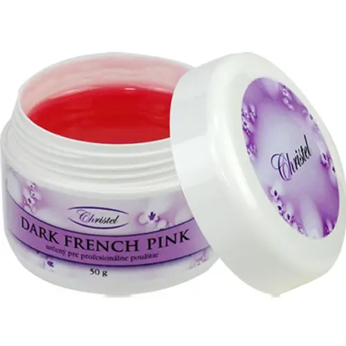 UV gél na nechty - Dark French Pink gel, 50g