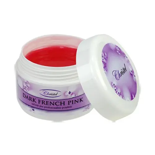 UV gél na nechty - Dark French Pink gel, 25g 