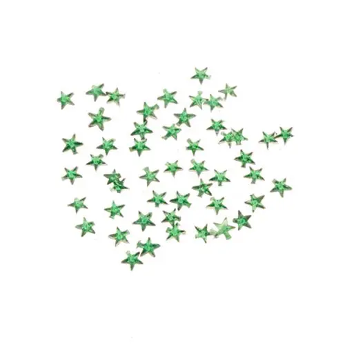 Tmavozelené kamienky, hviezdičky