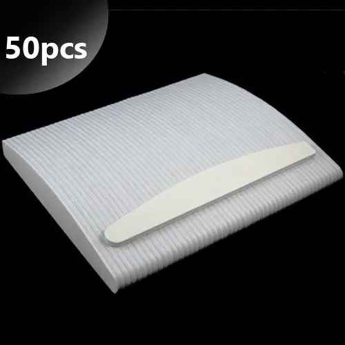 50ks - Inginails Pilník profesionál biely oblúk, oblý 80/80