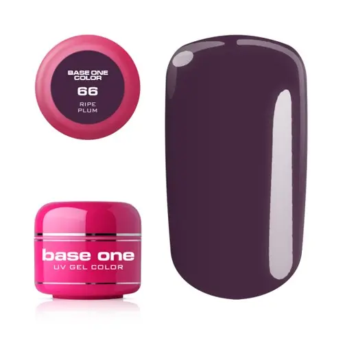 UV Gel na nechty Silcare Base One Color - Ripe Plum 66, 5g