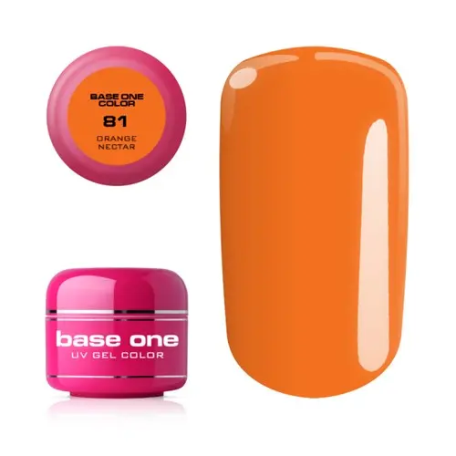 UV Gel na nechty Silcare Base One Color - Orange Nectar 81, 5g