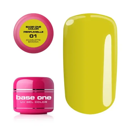 UV Gel na nechty Silcare Base One Perfumelle - Charlotte Banana 01, 5g