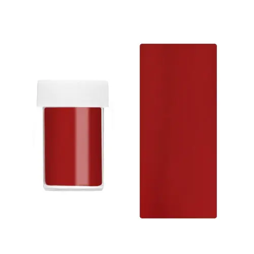 Ozdobná fólia na nechty - červená