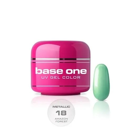 UV Gel na nechty Silcare Base One Metallic – Amazon Forest 18, 5g