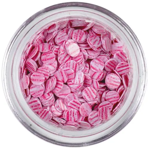 Flitre - svetloružové, ružové pásiky