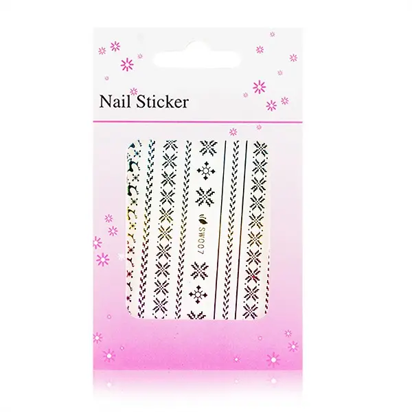 3D nálepky na nechty – Christmas – SW007 