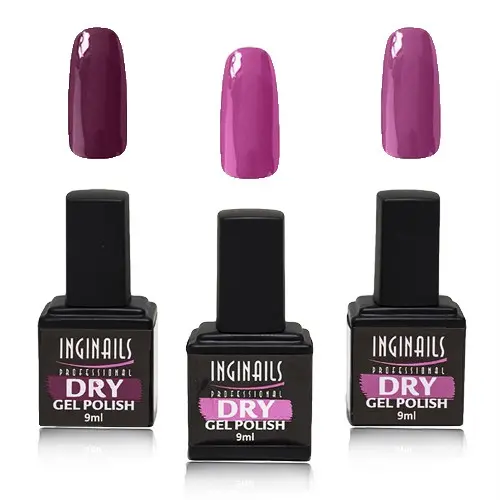 Inginails Professional - Dry gél lak sada, 3ks