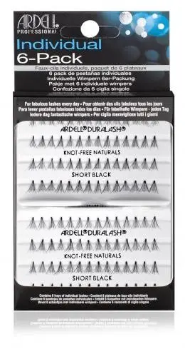 Umelé riasy - Short Black 6-pack