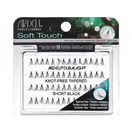 Riasy trsové Soft Touch - Short black