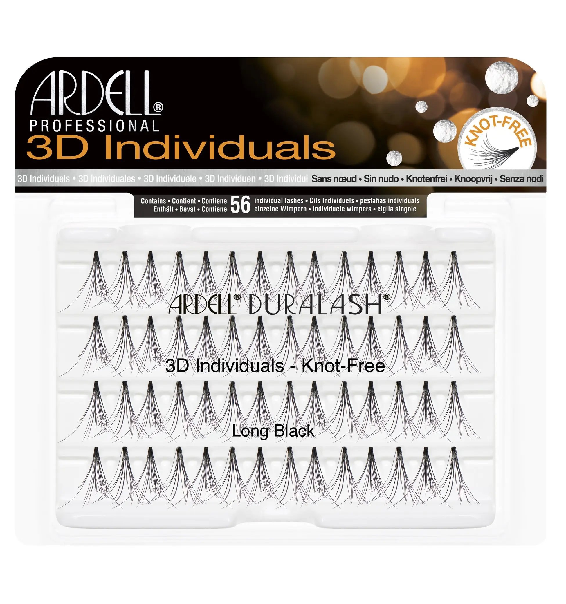 Riasy Trsové 3D Individuals - Long Black