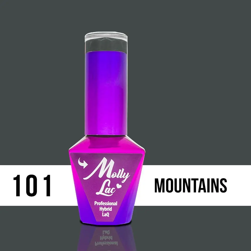 MOLLY LAC UV/LED gél lak Pure Nature - Mountains 101, 10ml