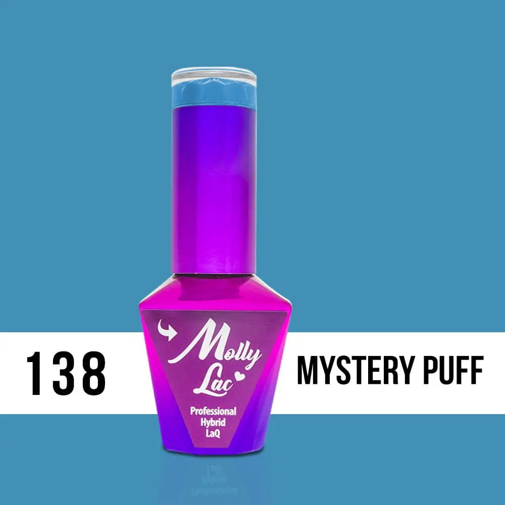 MOLLY LAC UV/LED gél lak Bubble Tea - Mystery Puff 138, 10ml