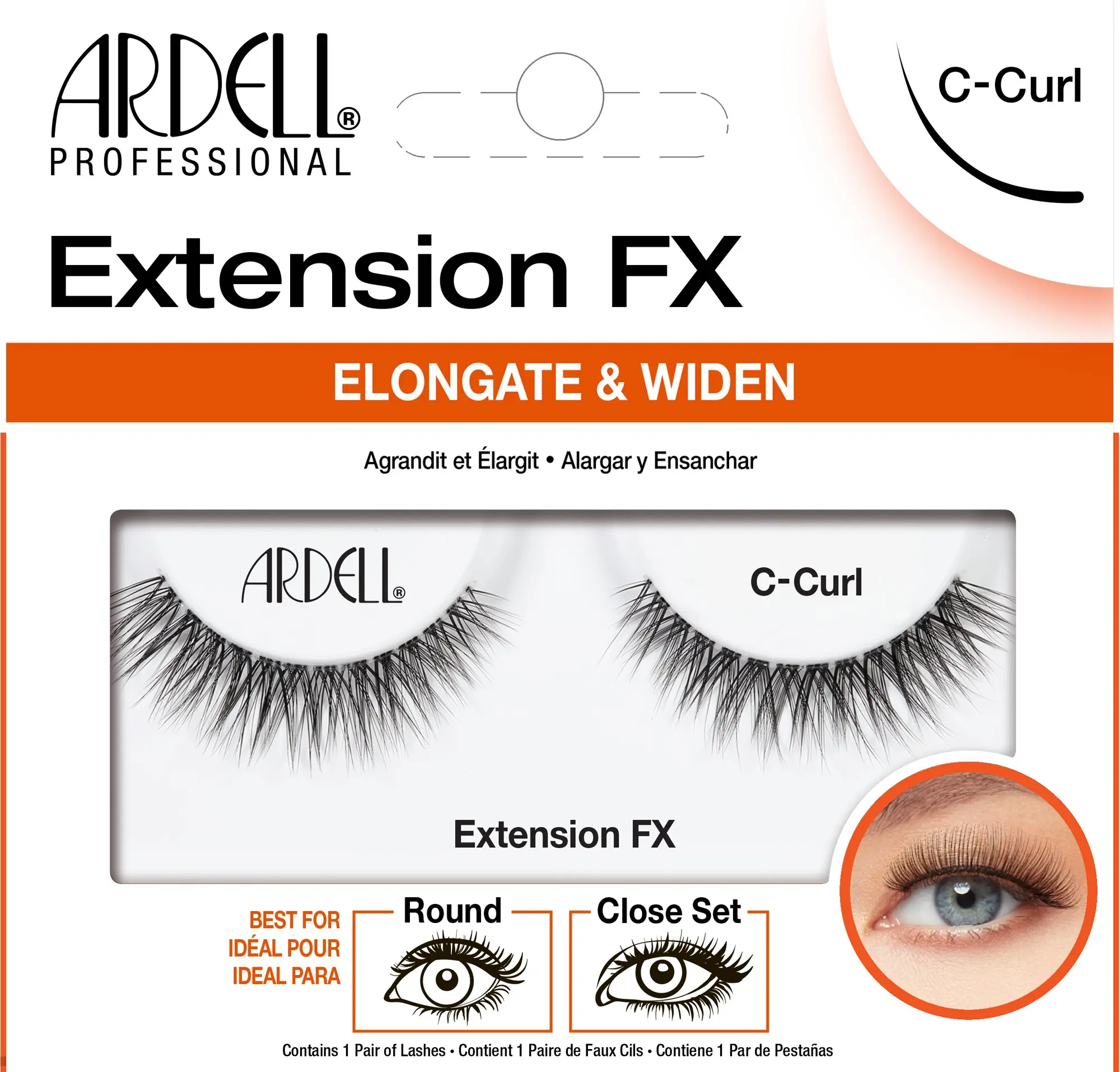 Ardell - 3D Extension FX Mihalnice C-Curl