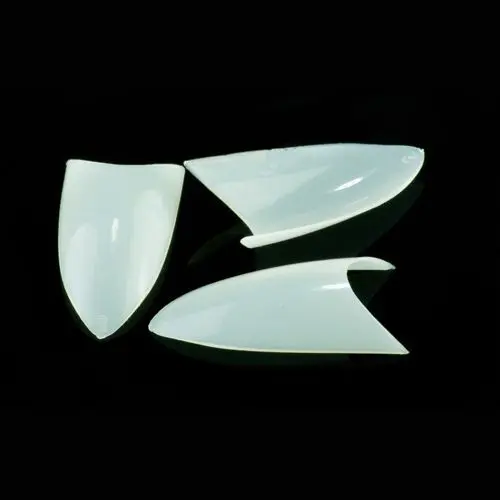 Oval French Natural, 50ks box - nechtové tipy Inginails č.9