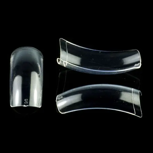 Royal French Clear, 50ks box - umelé nechty Inginails č.2