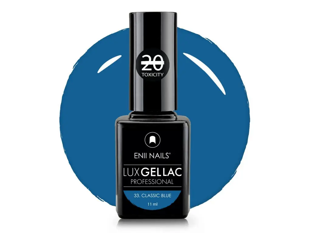 ENII LUX GEL LAC, 33 - Classic Blue, 11ml