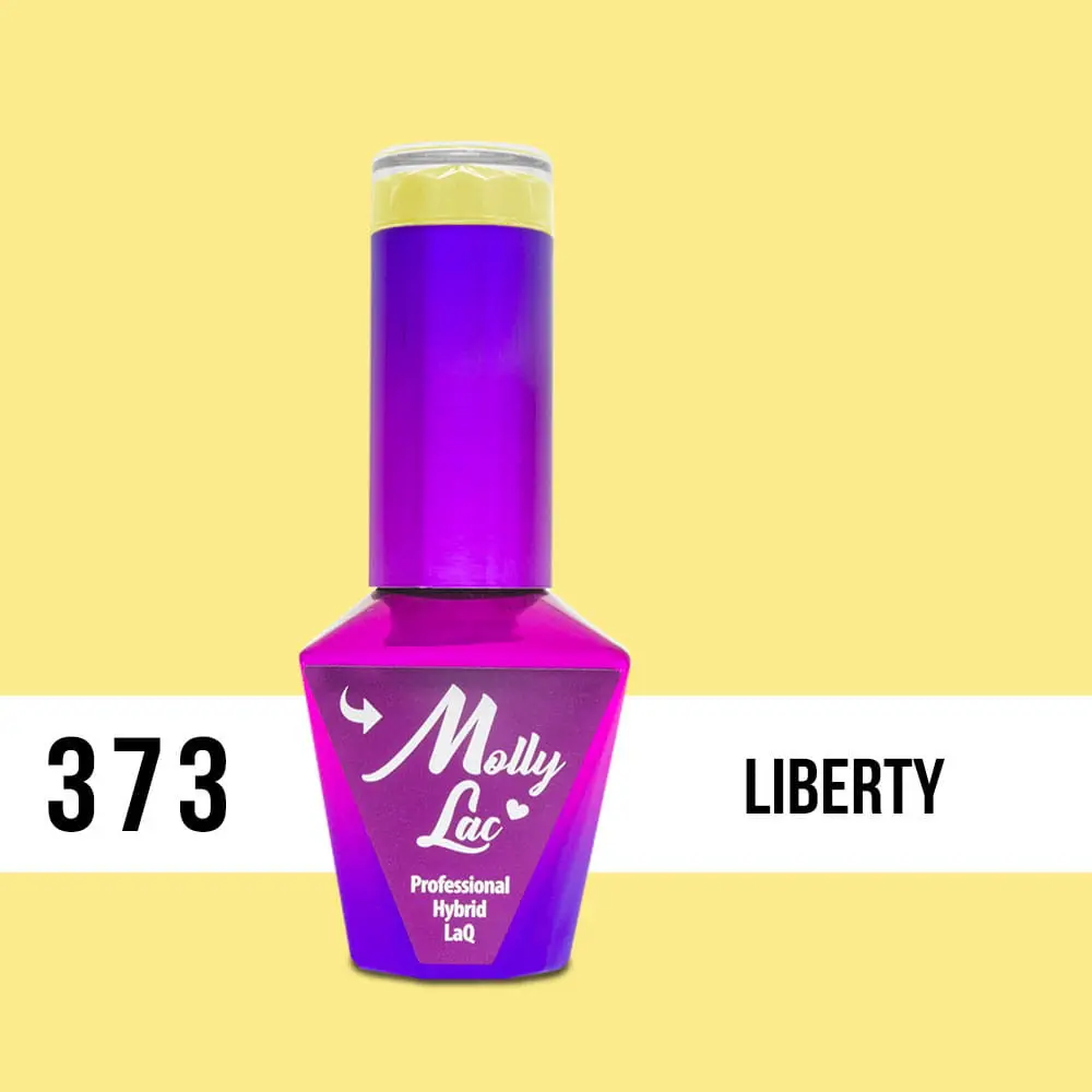 MOLLY LAC UV/LED gél lak Pin Up Girl - Liberty 373, 10ml