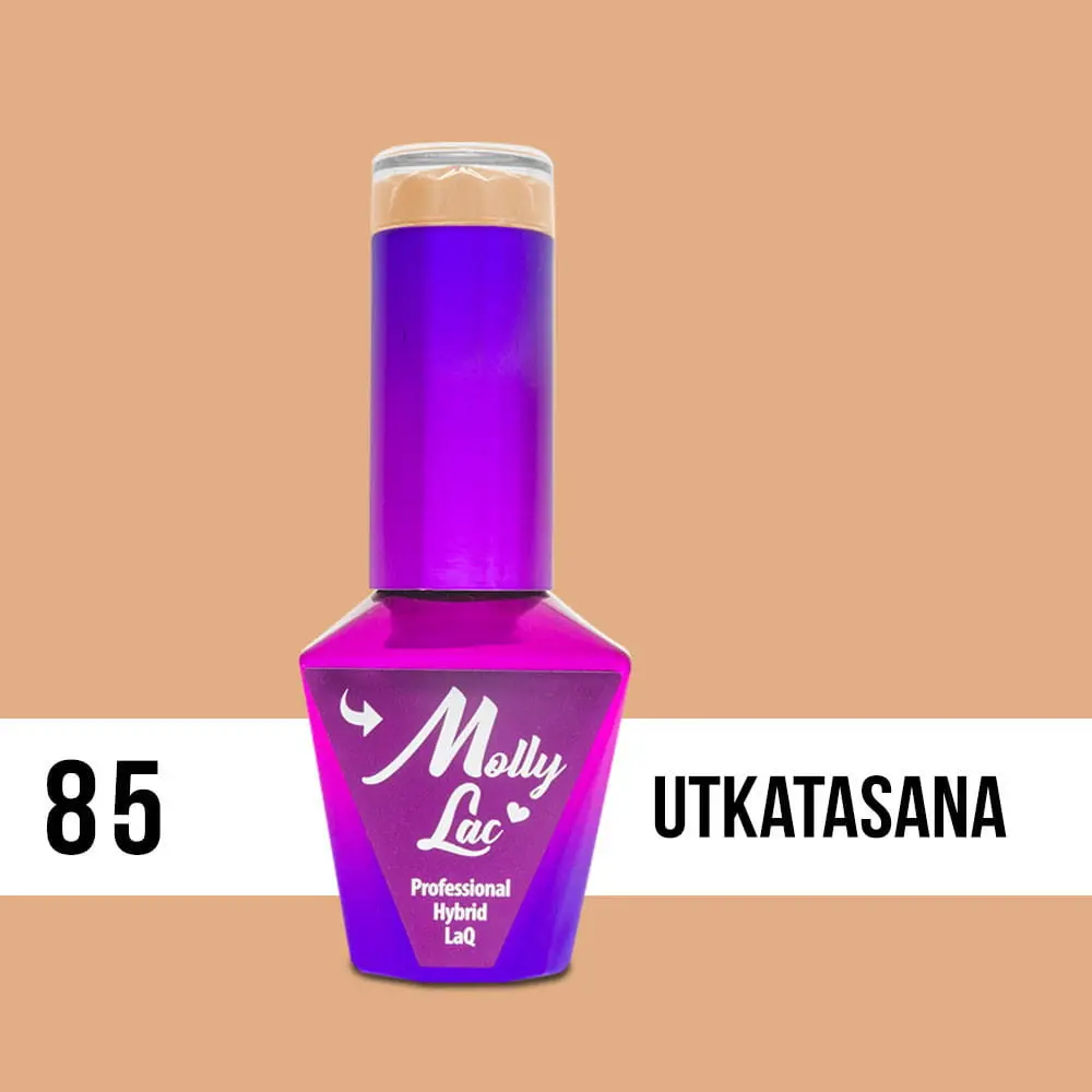 MOLLY LAC UV/LED gél lak Yoga - Utkatasana 85, 10ml