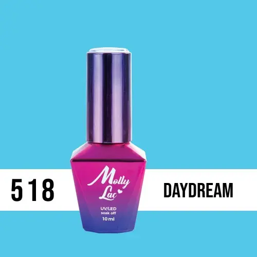 MOLLY LAC UV/LED gél lak Miss Iconic - Daydream 518, 10ml