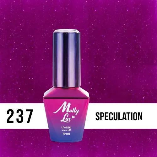 MOLLY LAC UV/LED gél lak Glowing Time - Speculation 237, 10ml