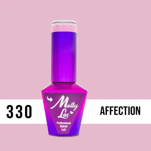 MOLLY LAC UV/LED gél lak Fancy Fashion - Affection 330, 10ml