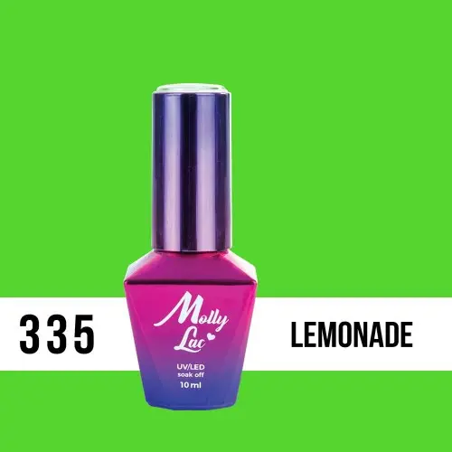 MOLLY LAC UV/LED gél lak Fancy Fashion - Lemonade 335, 10ml