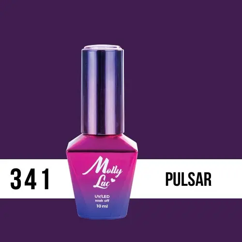 MOLLY LAC UV/LED gél lak Fashion Outfit - Pulsar 341, 10ml
