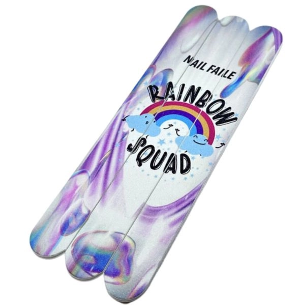 Sada pilníkov na nechty, zrnitosť 180 - Rainbow