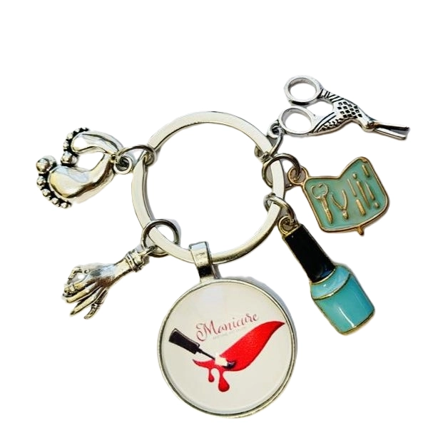 Prívesok na kľúče - Manicure