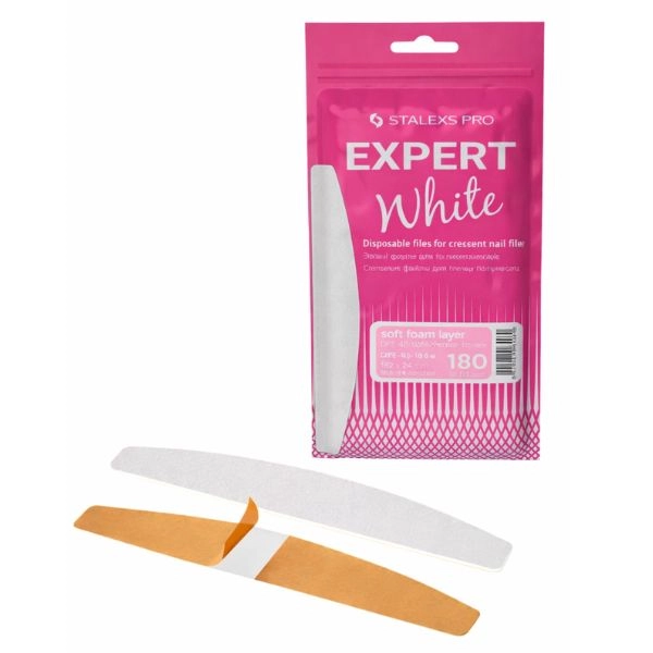 Náhradné pilníky Staleks Pro Expert 40 zrnitosť 180, 30 ks