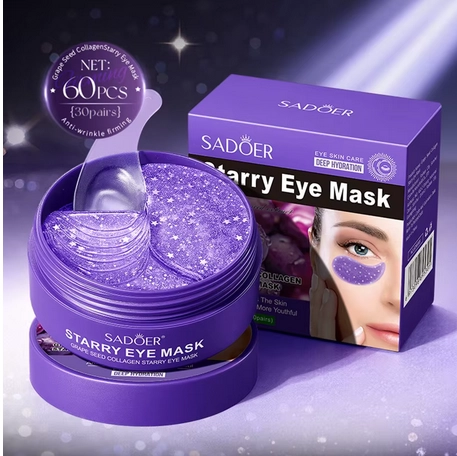 Collagen Starry Sky Eye Mask - Grape seed, 60 ks