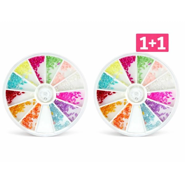 Ozdobné kamienky, sada - slzy - AKCIA 1+1 ZADARMO