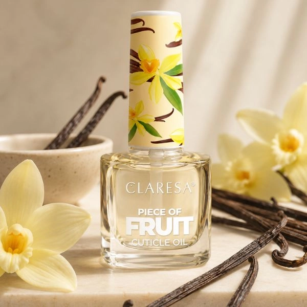 Claresa Cuticle Oil - Piece of Fruit Vanilla, 5ml