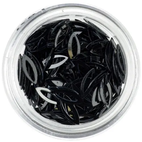 Oči obrysy - čierne