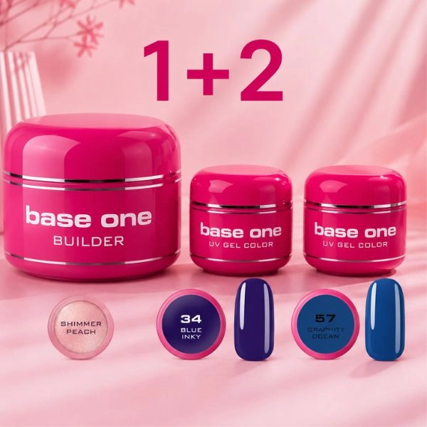 Silcare UV gel builder Base One - AKCIA 1+2  ZADARMO
