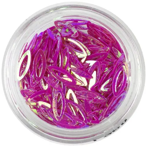 Oči obrysy - fuchsia