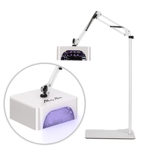 Molly Nails 36W UV/LED lampa na pedikúru - V10BAT, biela