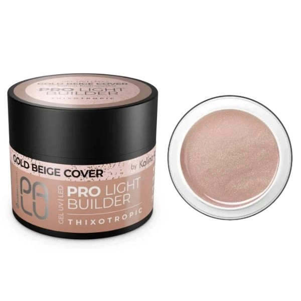 PALU - Pro Light Builder UV/LED Tixotropic - Gold Beige Cover, 45g