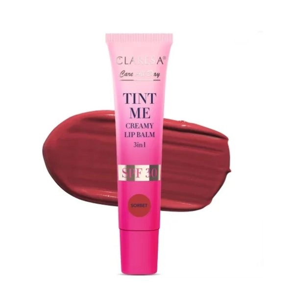 Claresa Tint Me Creamy Lip Balm 3in1 - Sorbet, 12ml