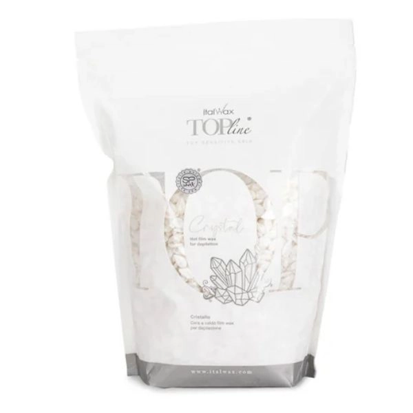 ItalWax Top Line  depilačný vosk - Crystal, 750g