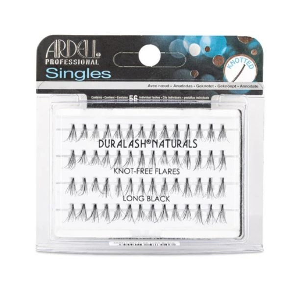 Ardell Singles Duralash Naturals - Long Black, 56ks