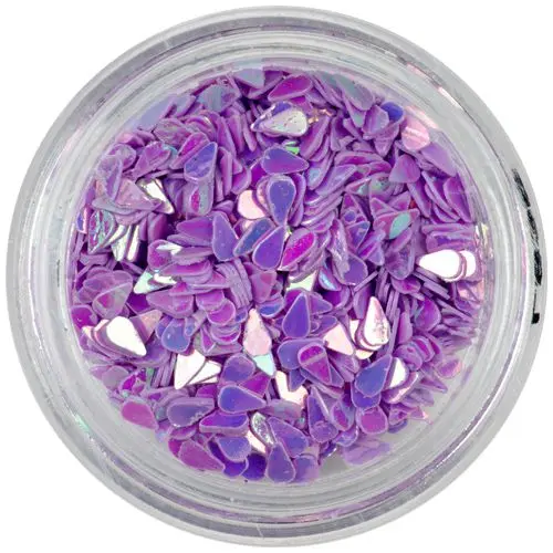 Slzy - svetlofialové