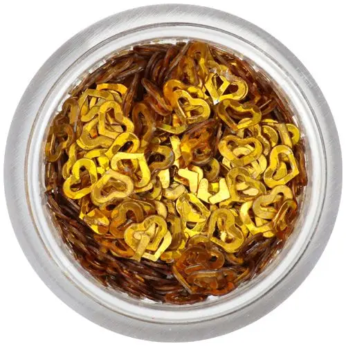 Zlaté srdiečka - obrysy