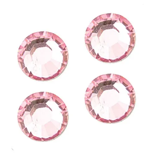 Kamienky na nechty - pink, 3mm, 50ks