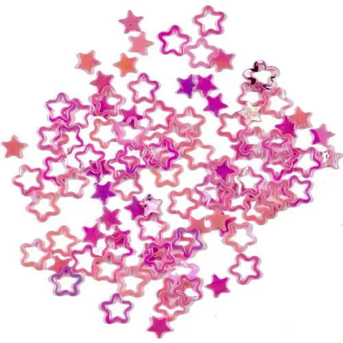 Ozdobná hviezda - ružová