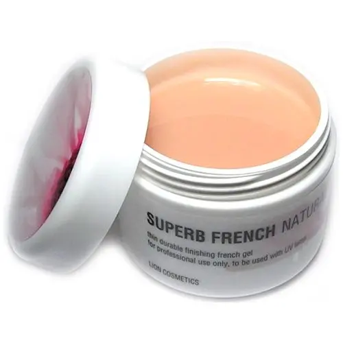 Modelovací UV gél Lion Cosmetics - Superb French Natural gel 40ml